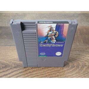 Deadly Towers (Nintendo Entertainment System, 1987) NES Game Only - Tested